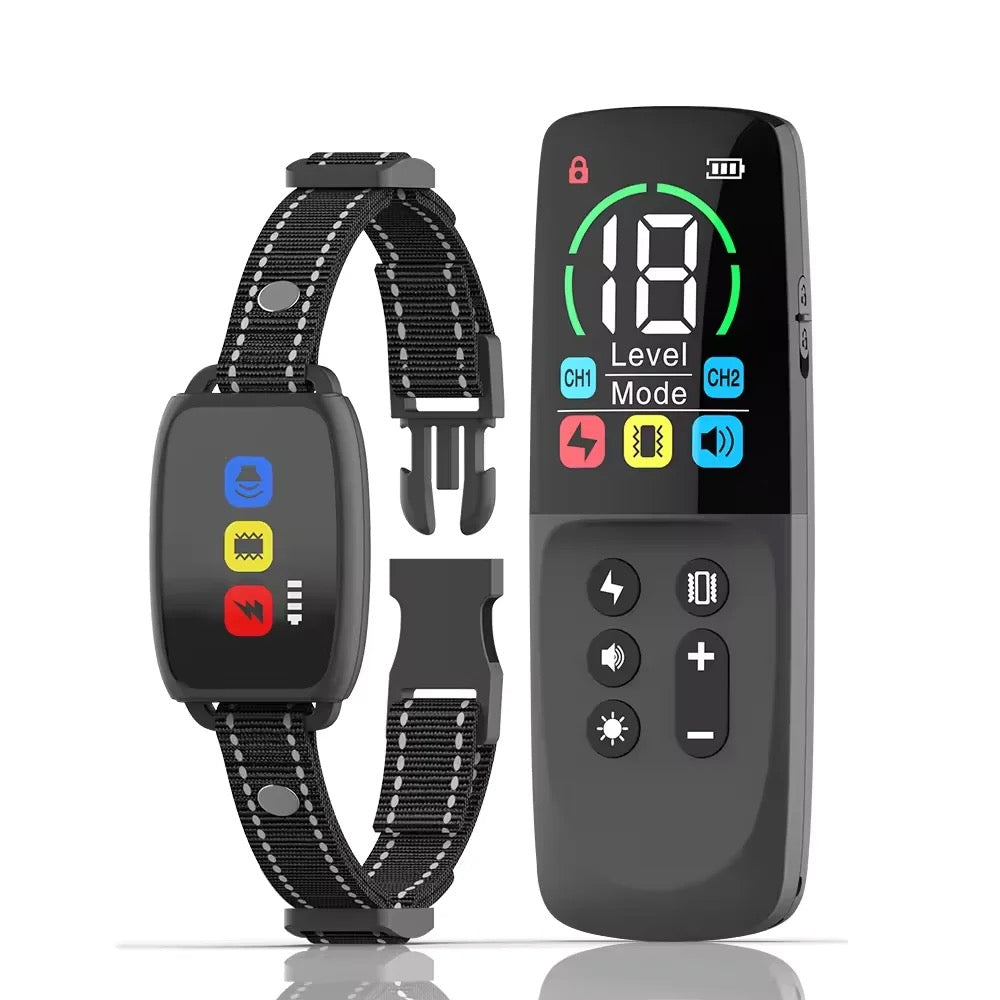 Smart Нашийник за Обучение на Кучета Срещу Лаене | Персонализирано Обучение и Водоустойчиво Покритие