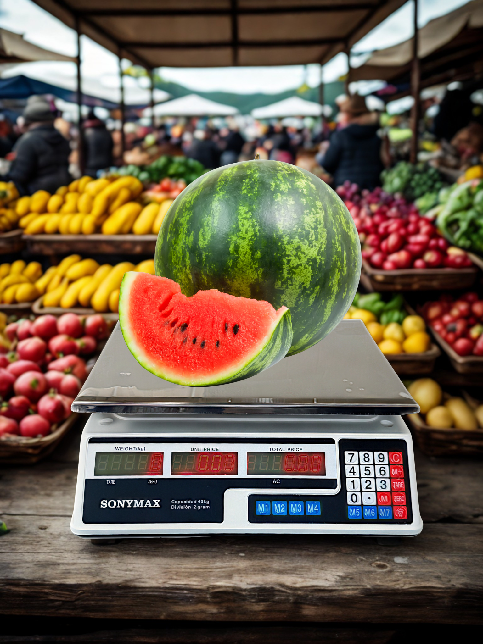 Търговски електронен кантар Sonymax SN-4000 – до 40 кг