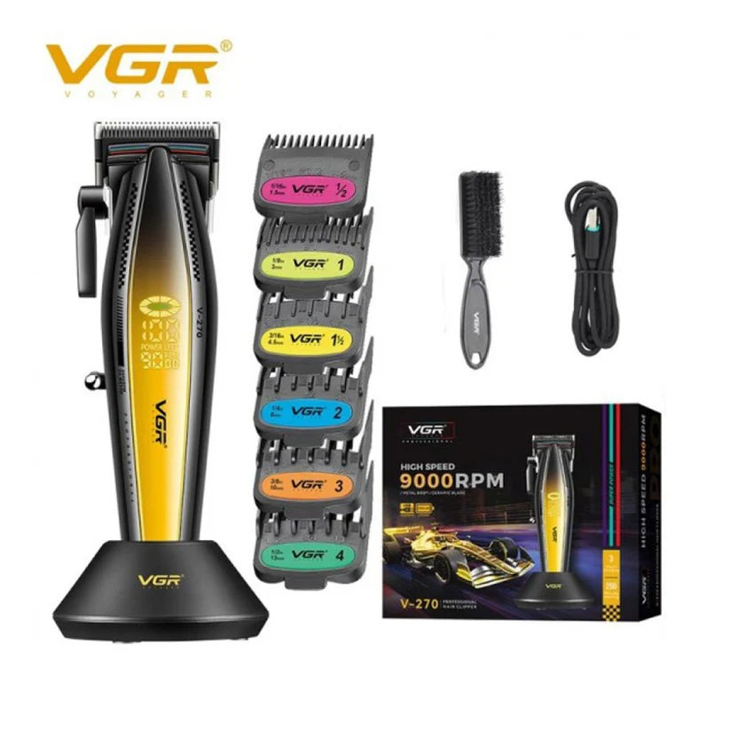 Професионална Машинка за Подстригване VGR Voyager V-270 – Прецизност и Стил у Дома и в Салона