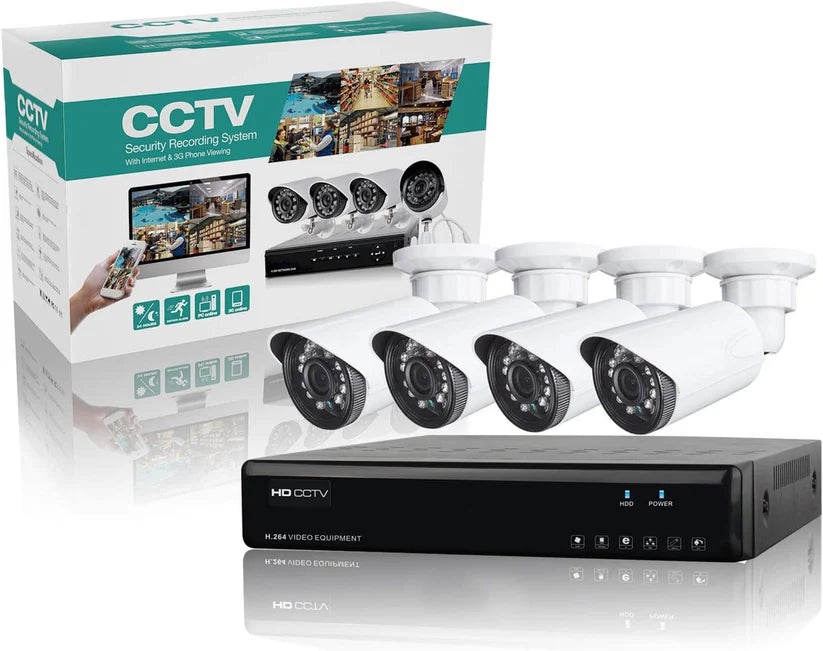 Видеонаблюдение 4 Камери FULL AHD + DVR | Smartko