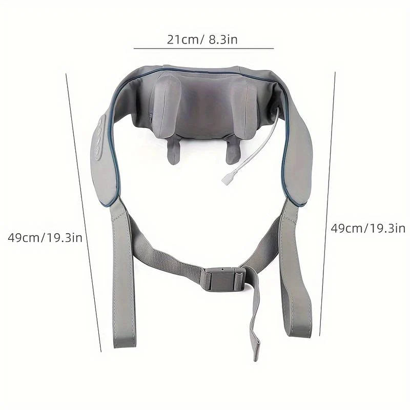 Масажор за рамене и шия – Дълбок масаж с топлина за пълна релаксация