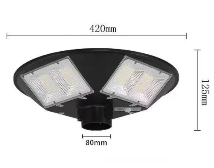 Соларна Лампа Jortan Тип Гъба 200W – Мощно И Енергийно Независимо Осветление За Външни Пространства