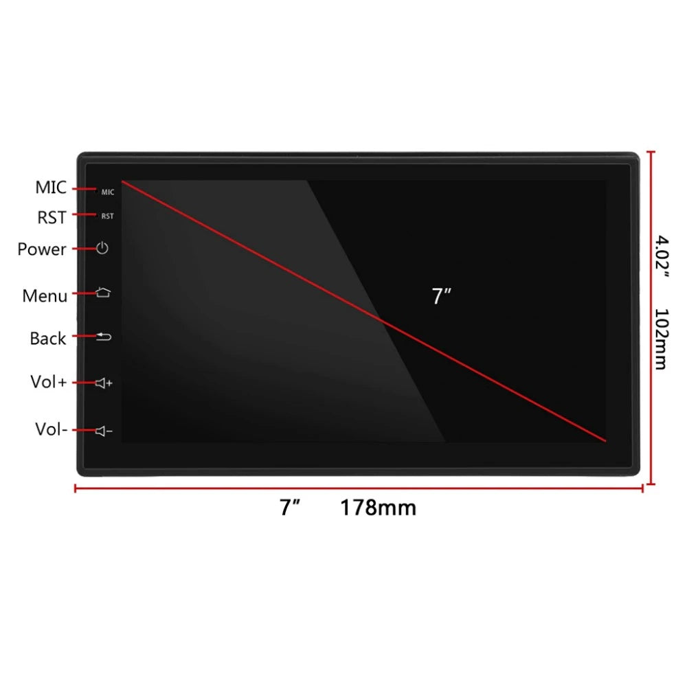 УНИВЕРСАЛНА МУЛТИМЕДИЯ 7" GPS Android